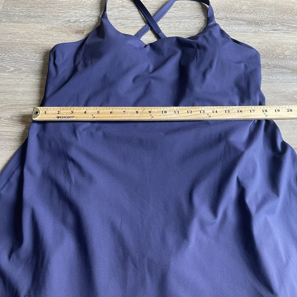Halara SoftlyZero Plush Backless Easy Peezy Athletic Tank Dress XL Long NWT - Picture 5 of 10